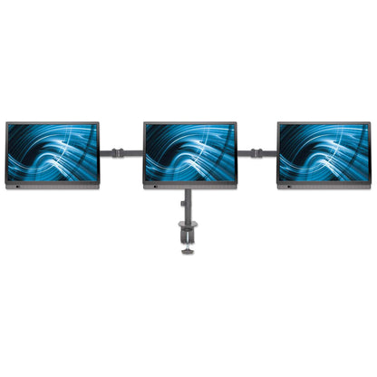 Soporte para monitor LCD con soporte central y brazos articulados de doble articulación Image 6