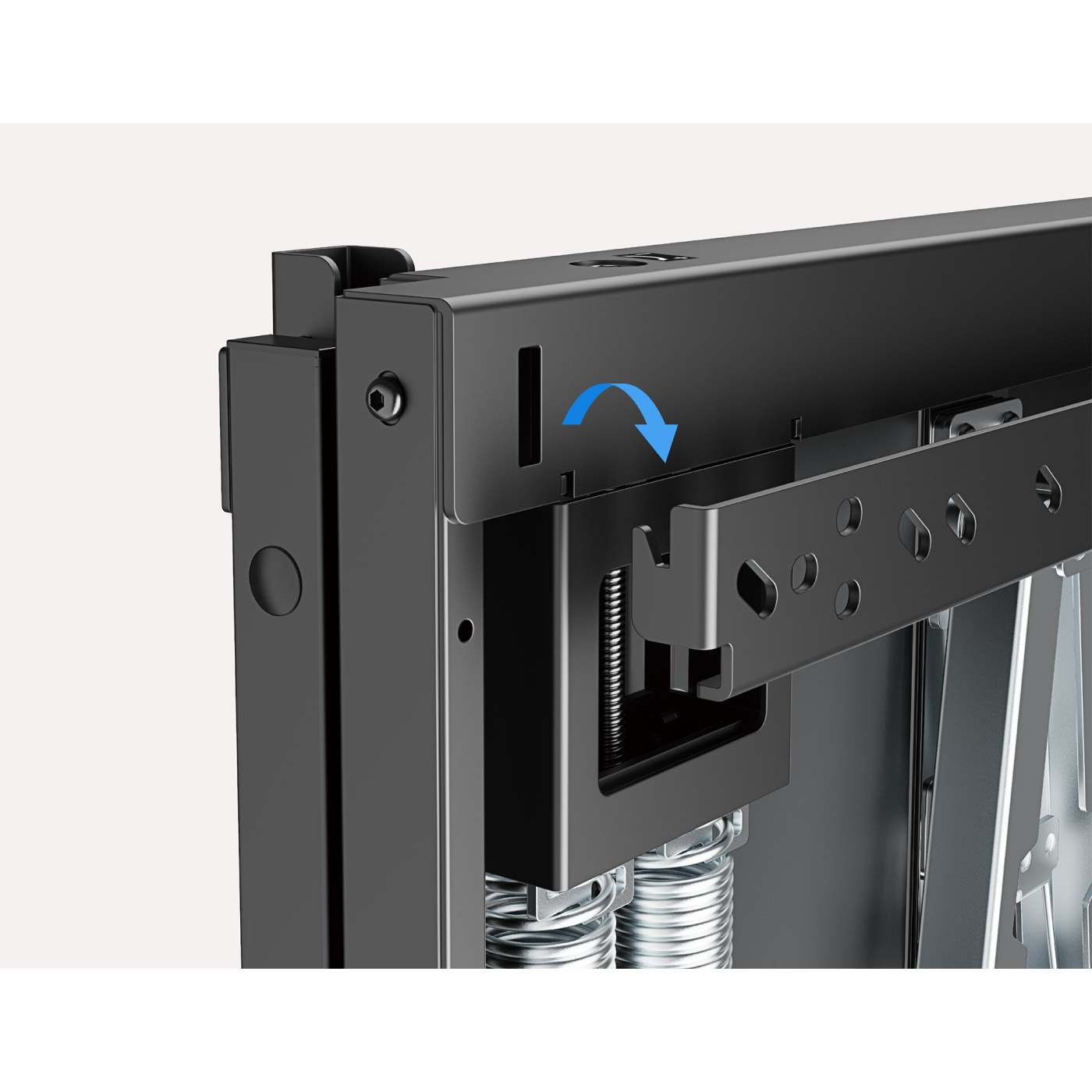 Soporte de pared para pantallas de 55" a 75", con ajuste de altura y bloqueo sin herramientas Image 13