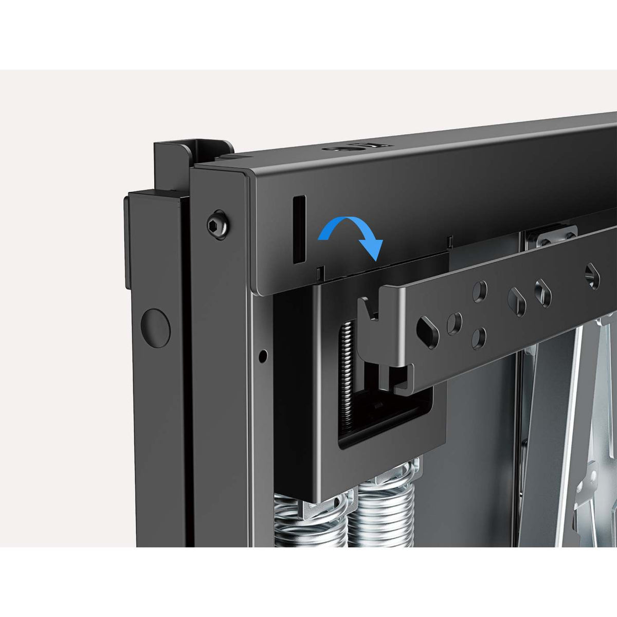 Soporte de pared para pantallas de 55" a 75", con ajuste de altura y bloqueo sin herramientas Image 14
