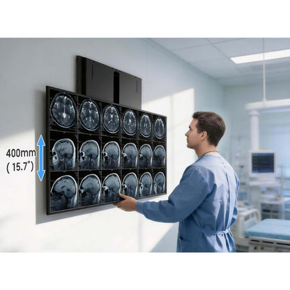 Soporte de pared para pantallas de 55" a 75", con ajuste de altura y bloqueo sin herramientas Image 4