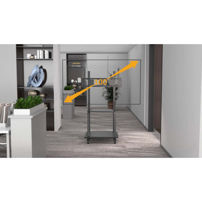 Soporte tipo carrito de alta resistencia para pantallas grandes Image 8