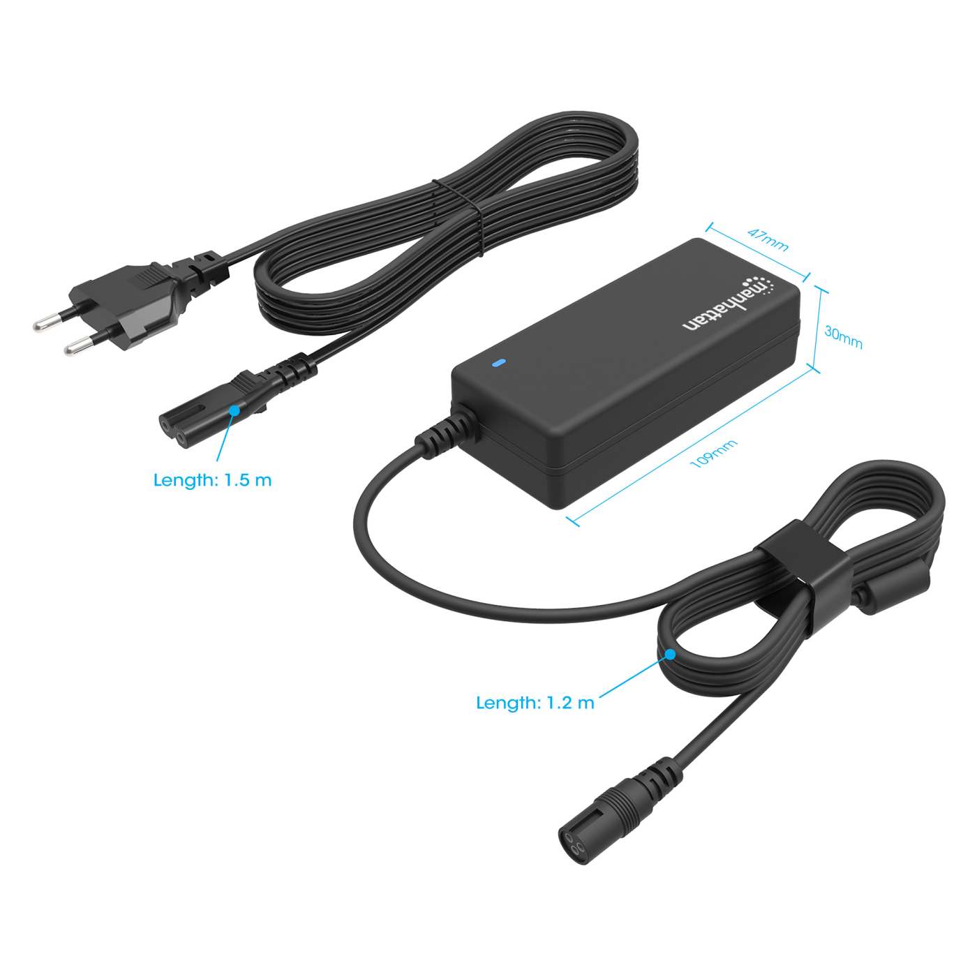 Cargador universal de CA para laptop - 65 W Image 6
