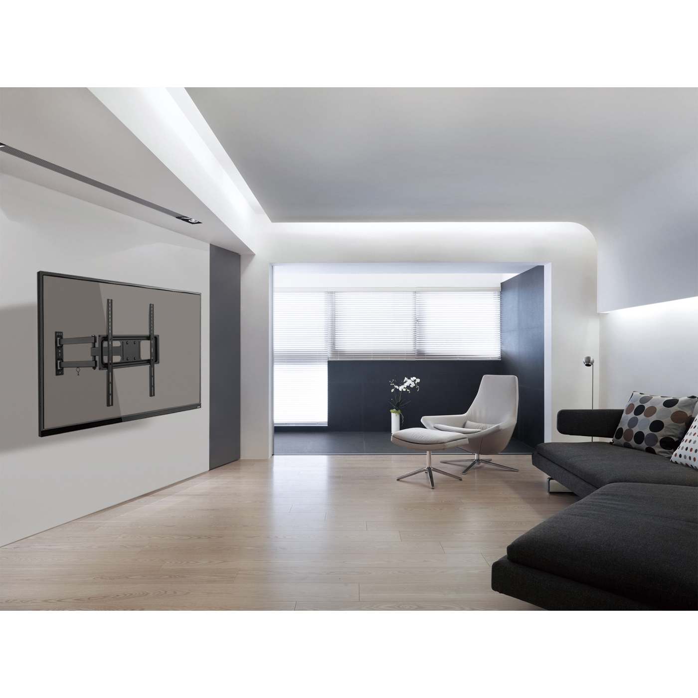 Soporte de Pared Universal Básico de Movimiento Completo para Pantallas de 32" a 55" Image 9