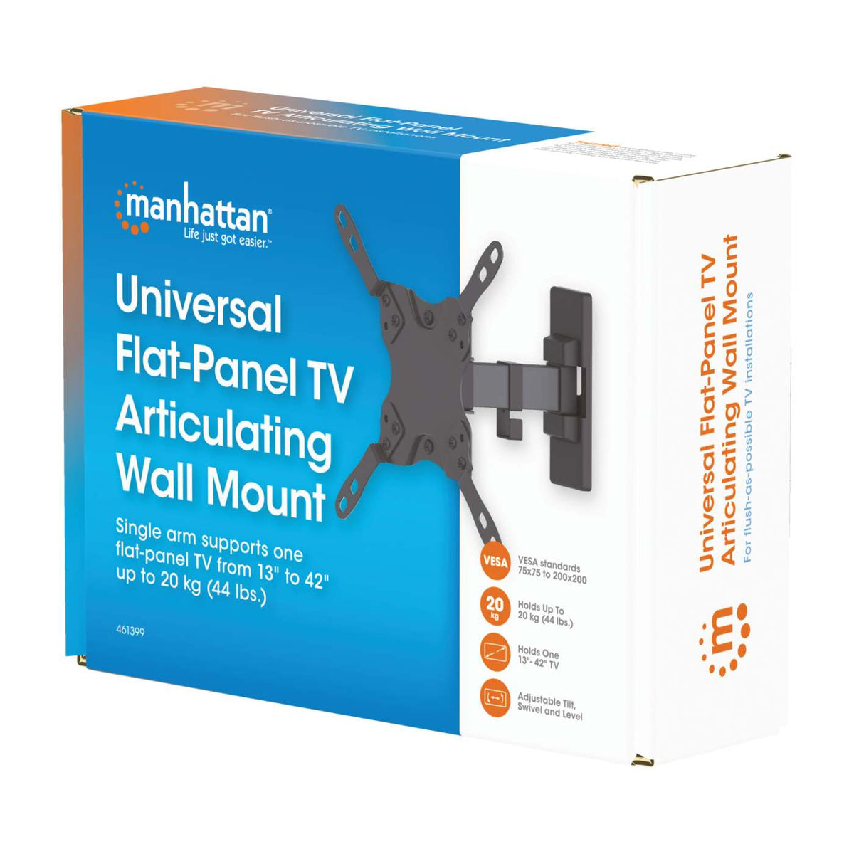 Soporte de Pared Universal Articulado para Pantallas Packaging Image 2