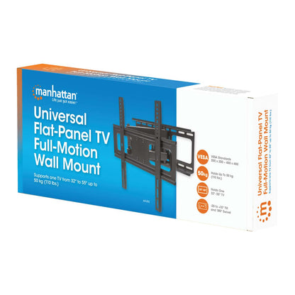 Soporte de pared universal para TV de pantalla plana de movimiento completo Packaging Image 2