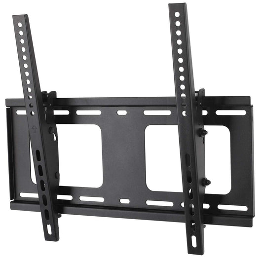 Soporte de pared inclinable universal para televisor de pantalla plana con ajuste de nivelación de poste Image 1