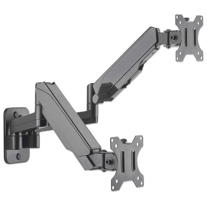Soporte de pared universal para dos monitores con resorte de gas Image 6