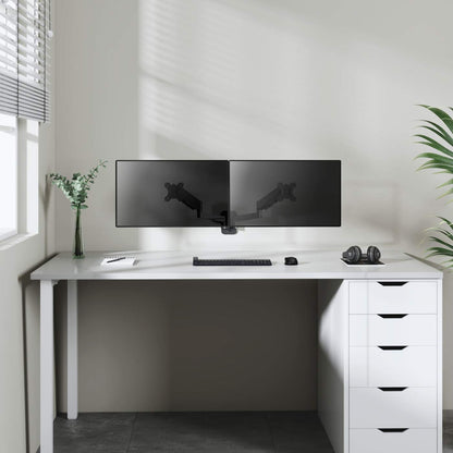 Soporte de pared universal para dos monitores con resorte de gas Image 10