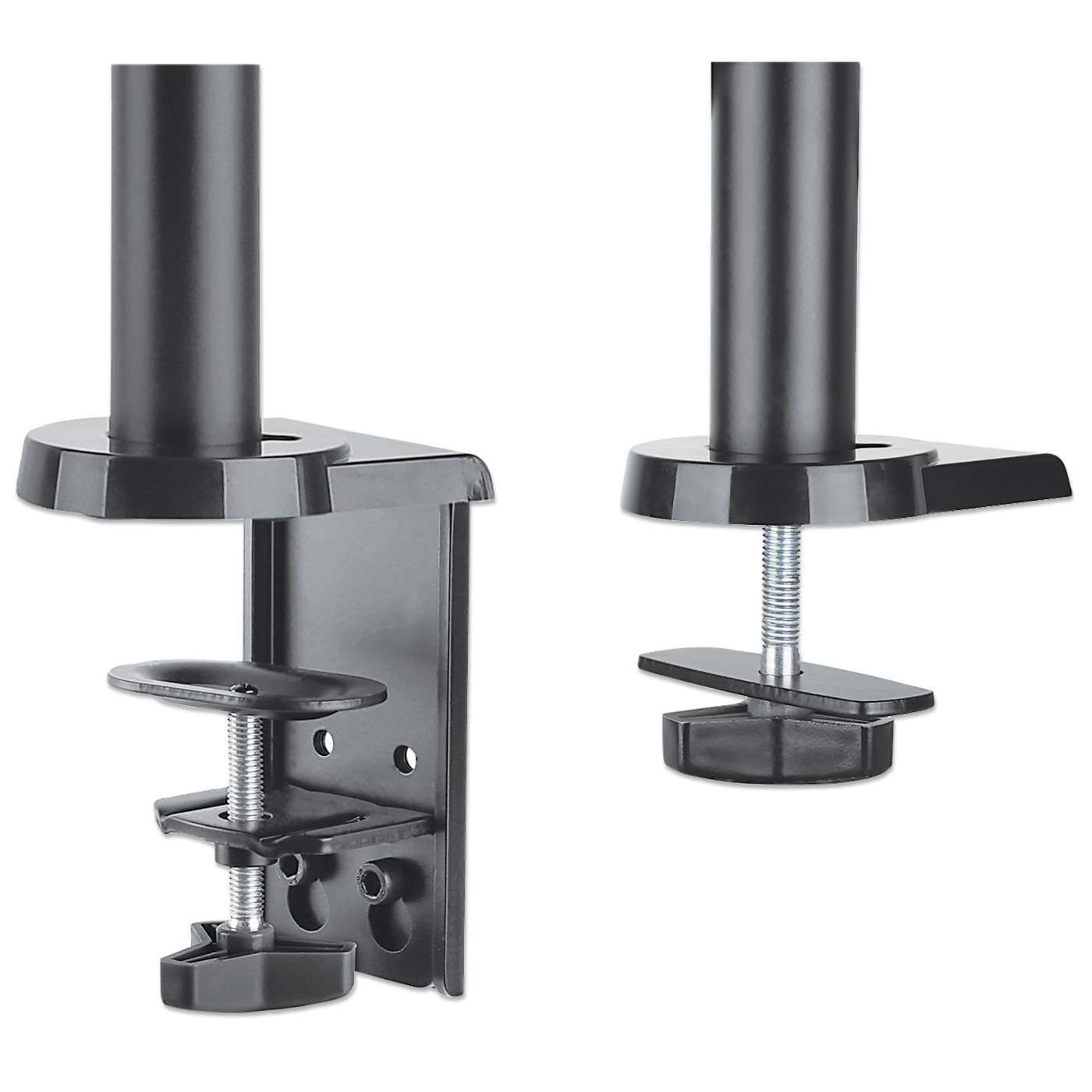 Soporte universal para monitor con brazos ajustables en altura y resorte de goma Image 6