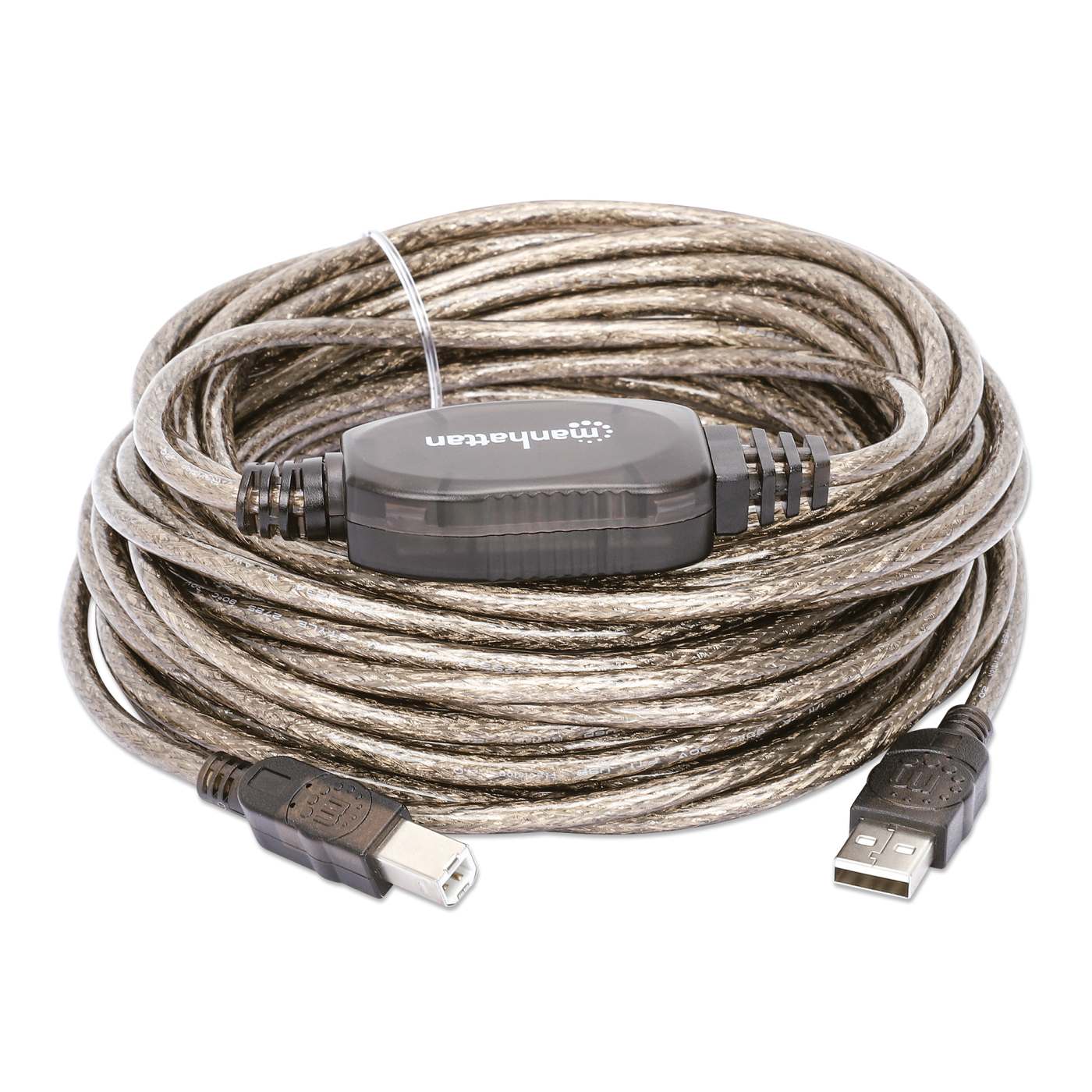 Cable USB A Macho a B Macho 2.0 activo, 480 Mbps 11m Image 6