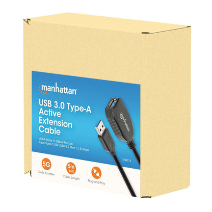 Cable de extensión activo USB 3.2 Gen 1 tipo A, 5 Gbps 5m Packaging Image 2