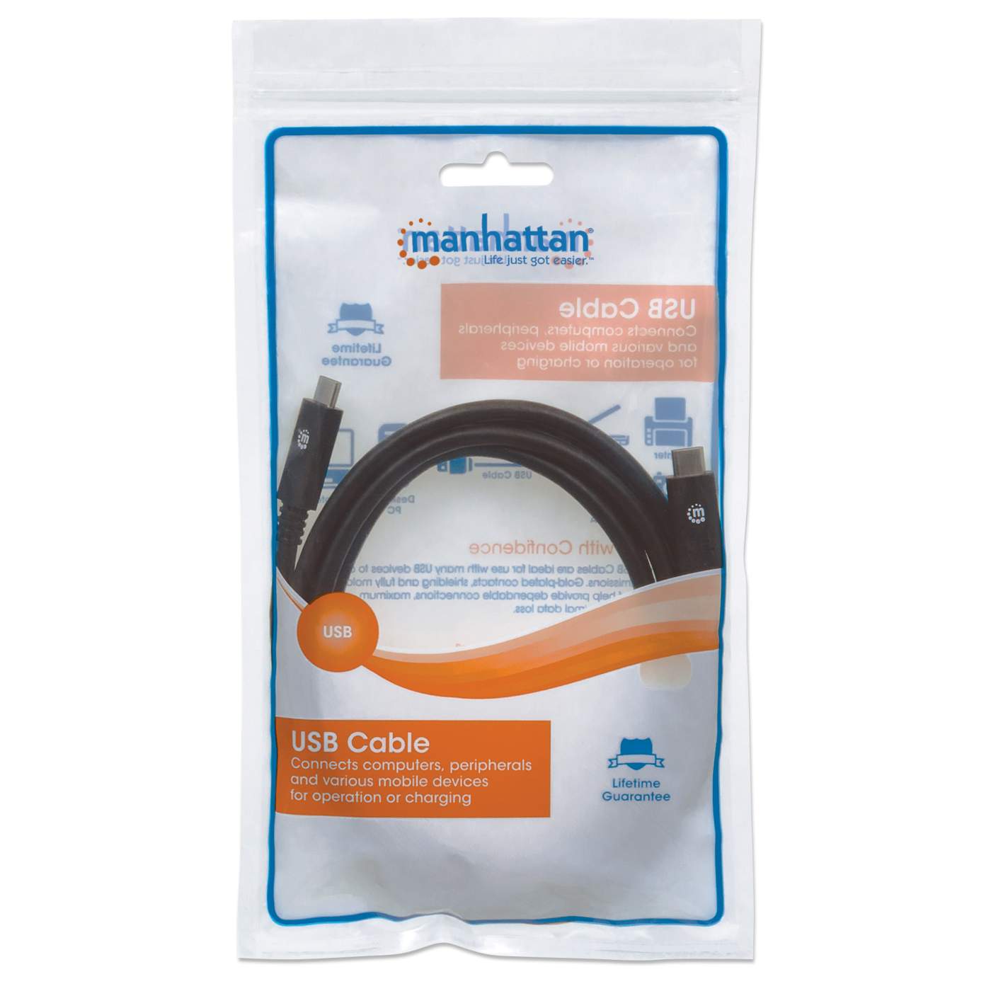 Cable para Dispositivos USB-C de SúperVelocidad Packaging Image 2