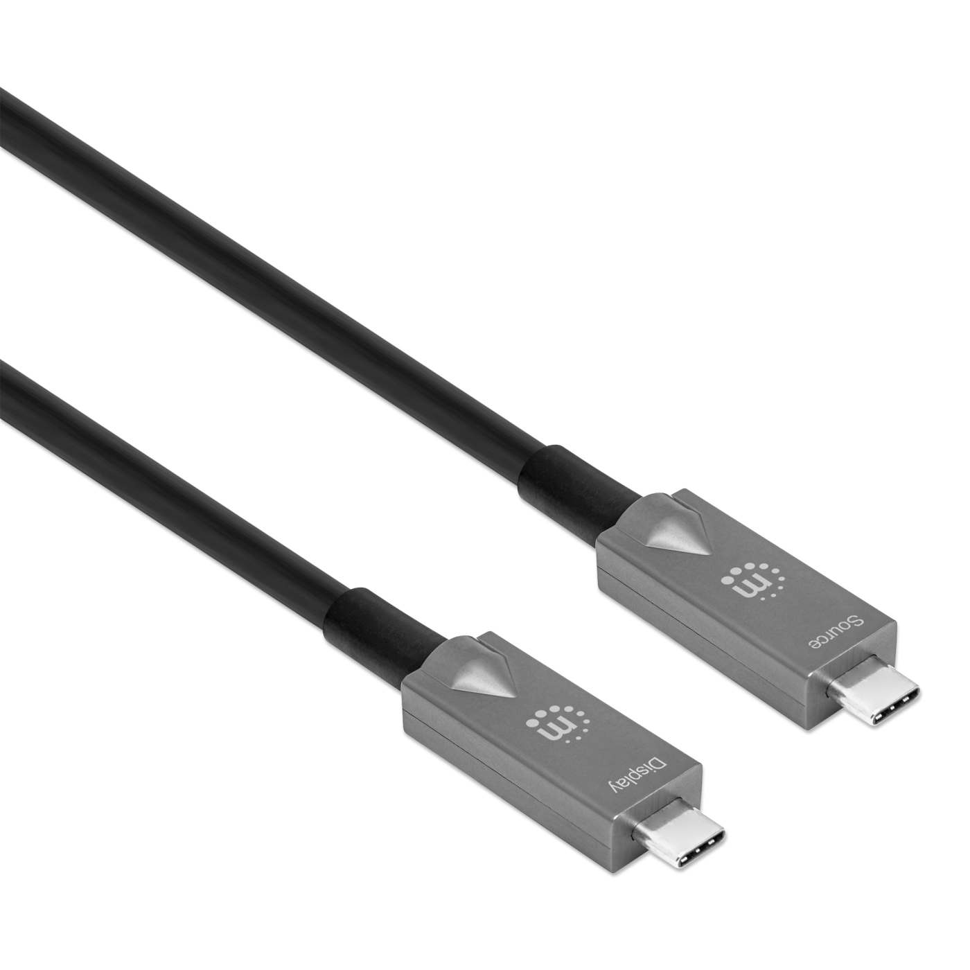 Cable USB-C de fibra óptica (AOC) USB 3.2 Gen 2, 4K@30Hz 60W / 3 A 10m Image 4