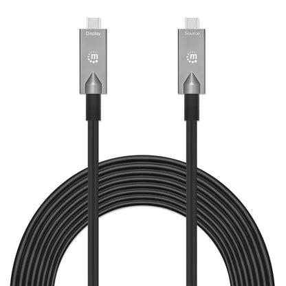 Cable USB-C de fibra óptica (AOC) USB 3.2 Gen 2, 4K@30Hz 60W / 3 A 10m Image 8