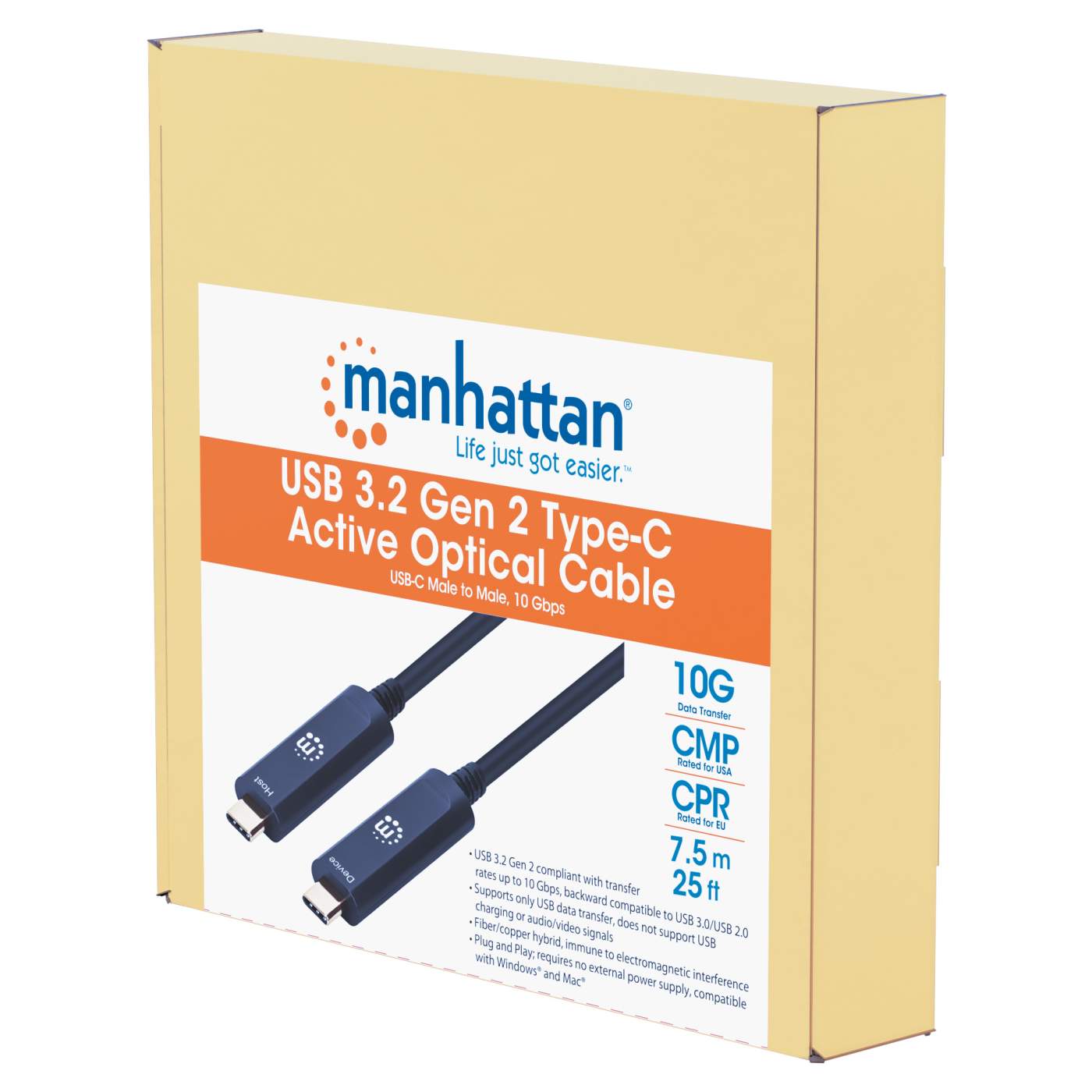 Cable óptico activo para dispositivos USB 3.2 Gen 2 Packaging Image 2