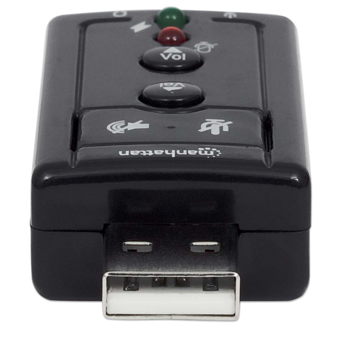 Adaptador de sonido 3-D 7.1 USB de alta velocidad Image 4