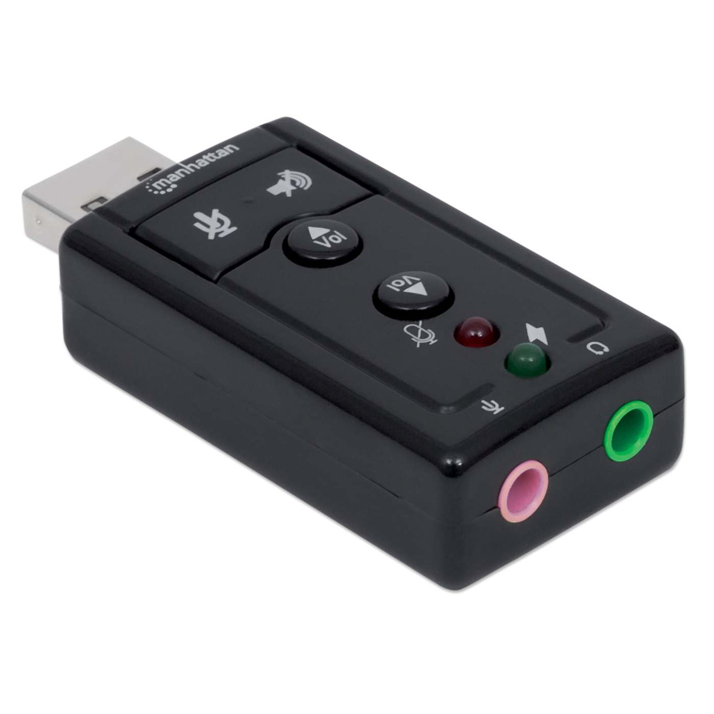 Adaptador de sonido 3-D 7.1 USB de alta velocidad Image 6