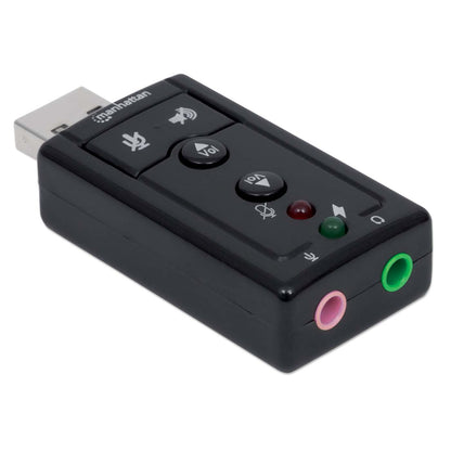 Adaptador de sonido 3-D 7.1 USB de alta velocidad Image 6