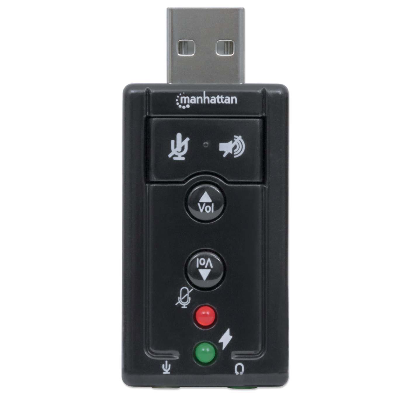Adaptador de sonido 3-D 7.1 USB de alta velocidad Image 8