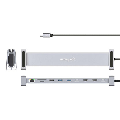 Docking Station USB-C 10 en 1 con MST para doble monitor 4K Image 14