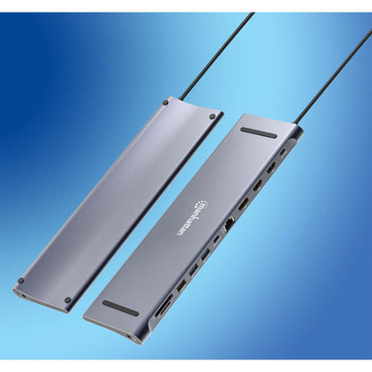 Estación de carga / Hub multipuerto USB-C PD 12 en 1 para tres pantallas 4K Image 7