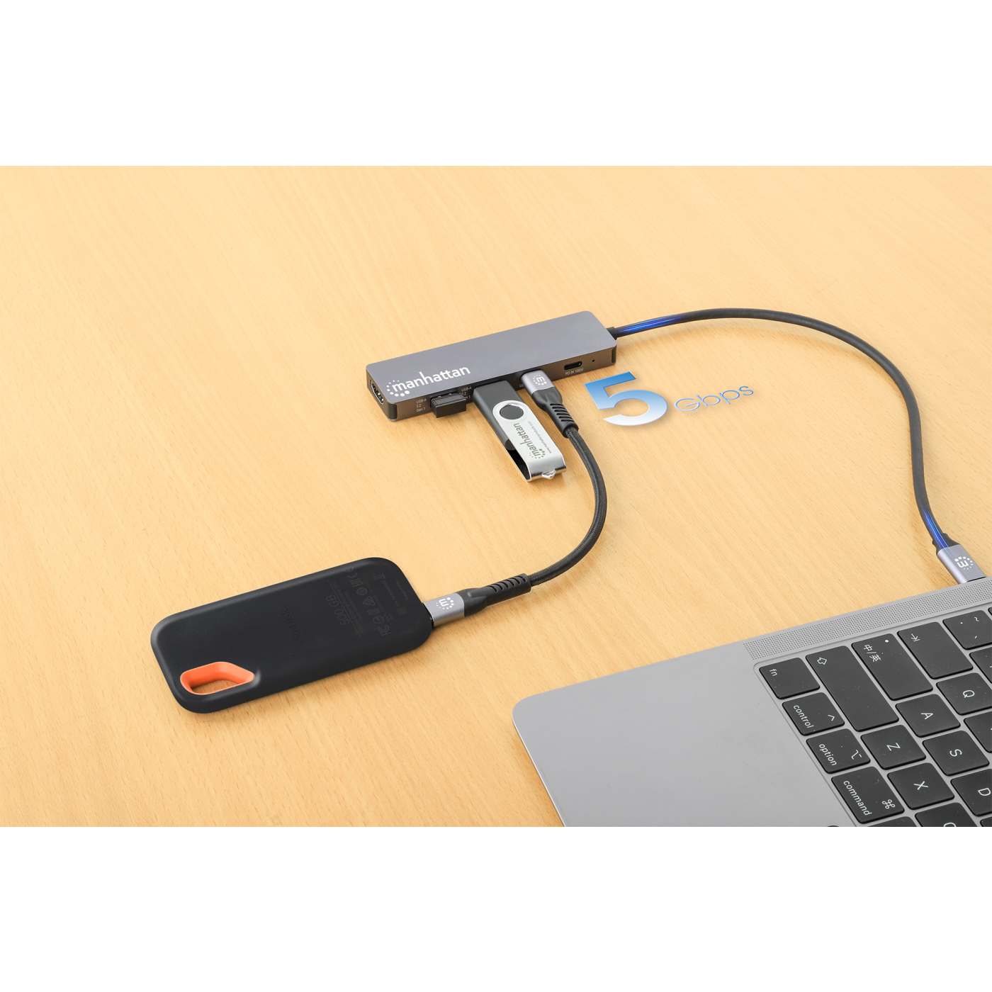 Docking Station USB-C 5 en 1 con HDMI 4K y PD 100 W Image 4