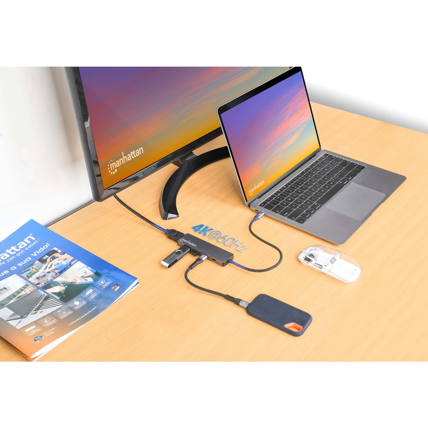 Docking Station USB-C 5 en 1 con HDMI 4K y PD 100 W Image 6
