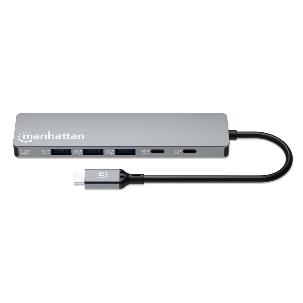Estación de Conexión MH USB-C a 3*USB-A + 1 USB-C + HDMI2.0 + PD Image 7