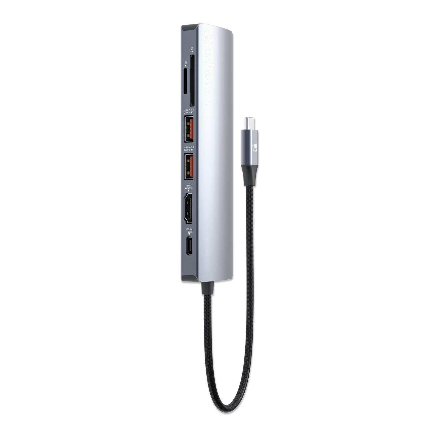 Estación Docking USB-C con lector de tarjetas, 7 en 1 Image 7
