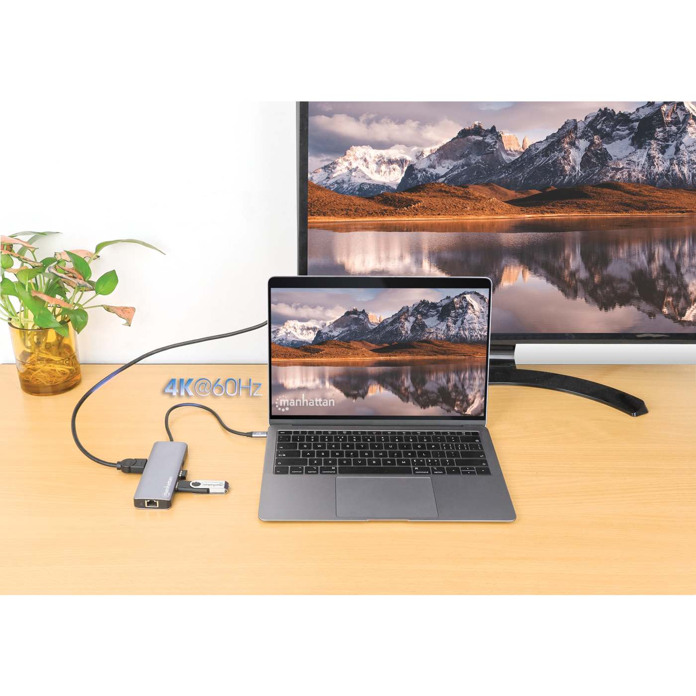 Docking Station USB-C 9 en 1 con HDMI 4K y PD 100 W Image 6