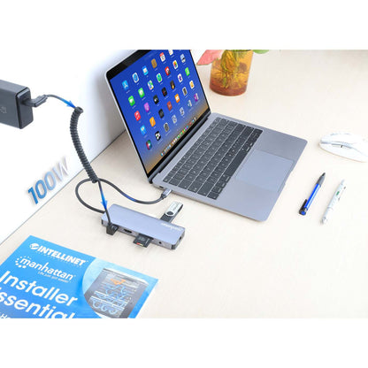 Docking Station USB-C 9 en 1 con HDMI 4K y PD 100 W Image 9