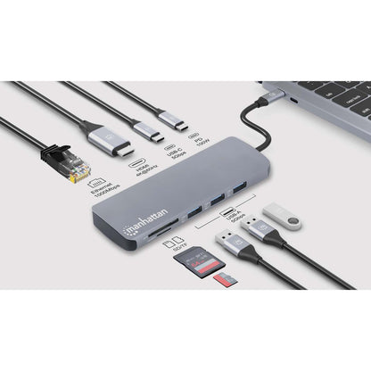 Docking Station USB-C 9 en 1 con HDMI 4K y PD 100 W Image 8