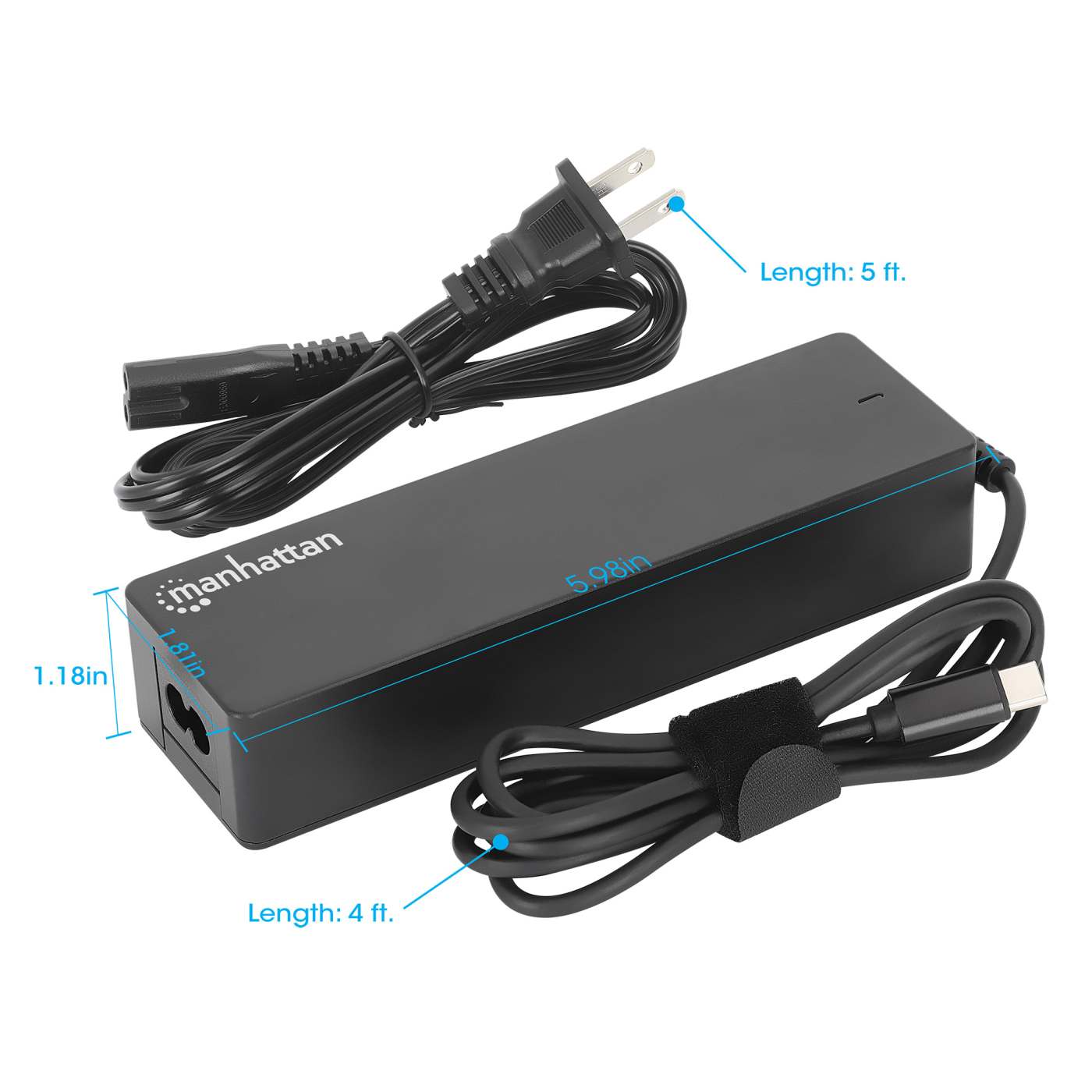 Cargador de computadora portátil para alimentación por USB-C, 100 W Image 6