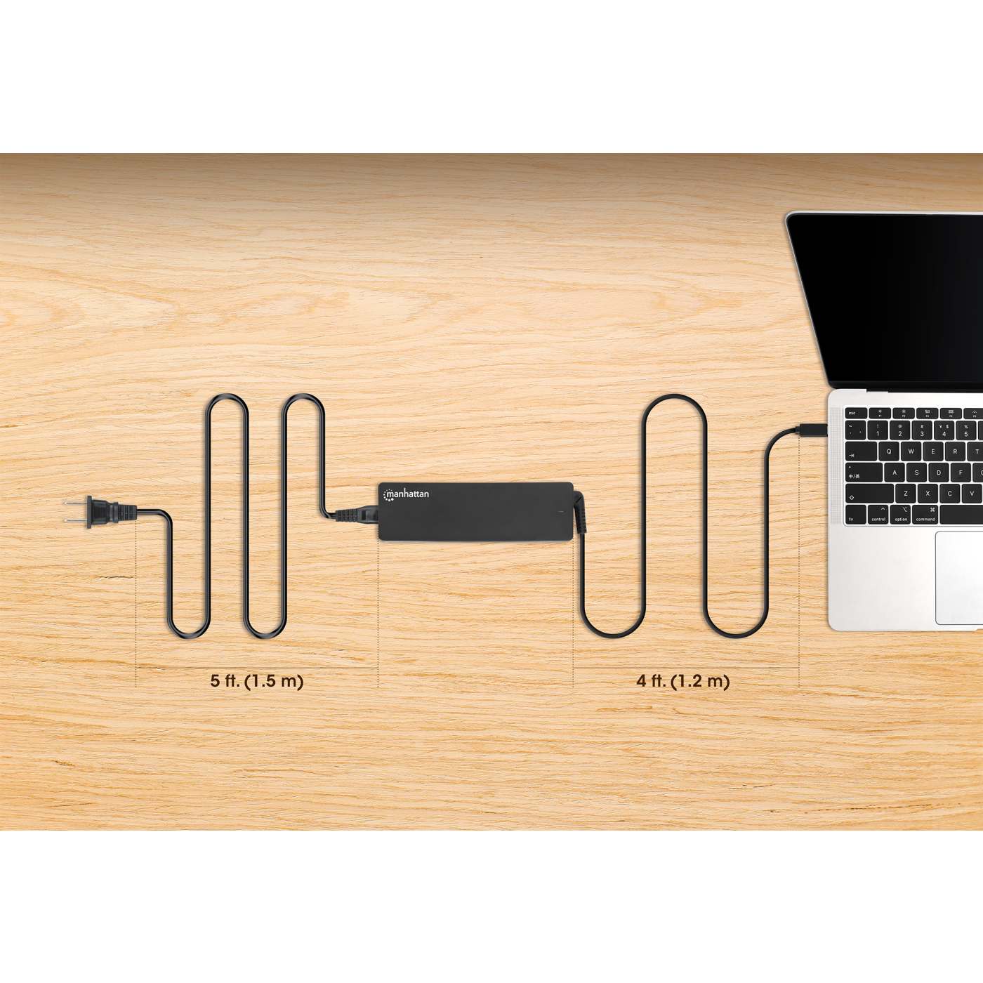 Cargador de computadora portátil para alimentación por USB-C, 100 W Image 8