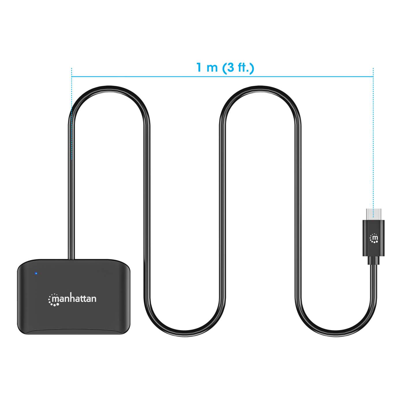Lector de tarjetas inteligentes USB-C con ranura microSD Image 10