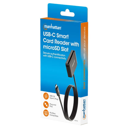 Lector de tarjetas inteligentes USB-C con ranura microSD Packaging Image 2