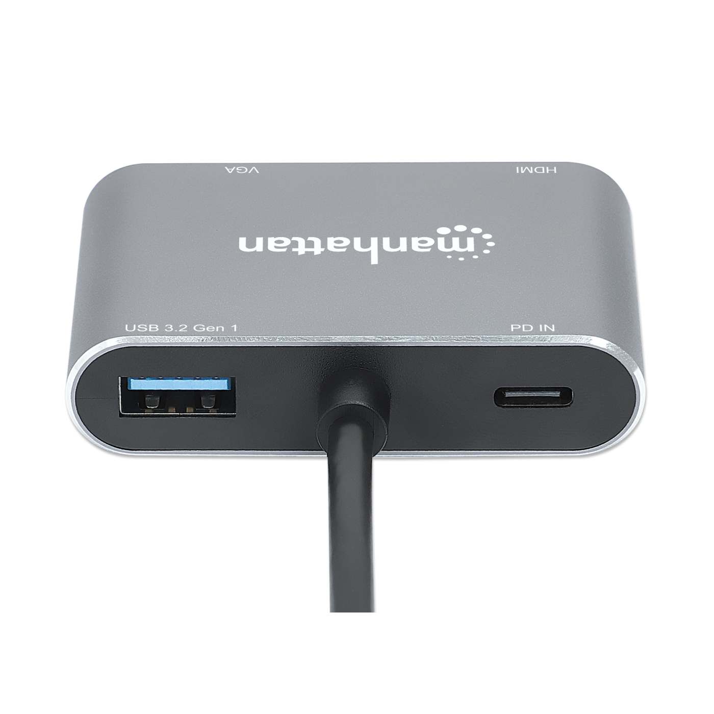 Docking Station de USB-C a HDMI y VGA, 4 en 1, con suministro de energía Image 7