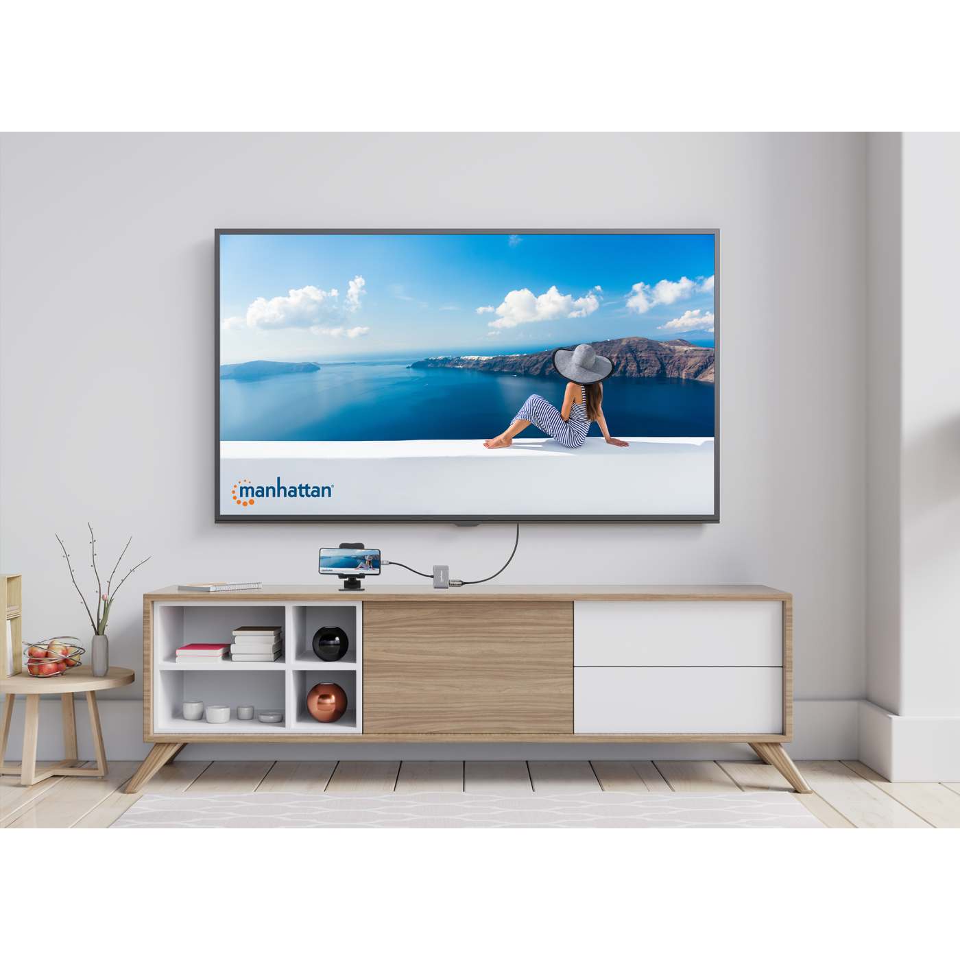 Docking Station de USB-C a HDMI y VGA, 4 en 1, con suministro de energía Image 10