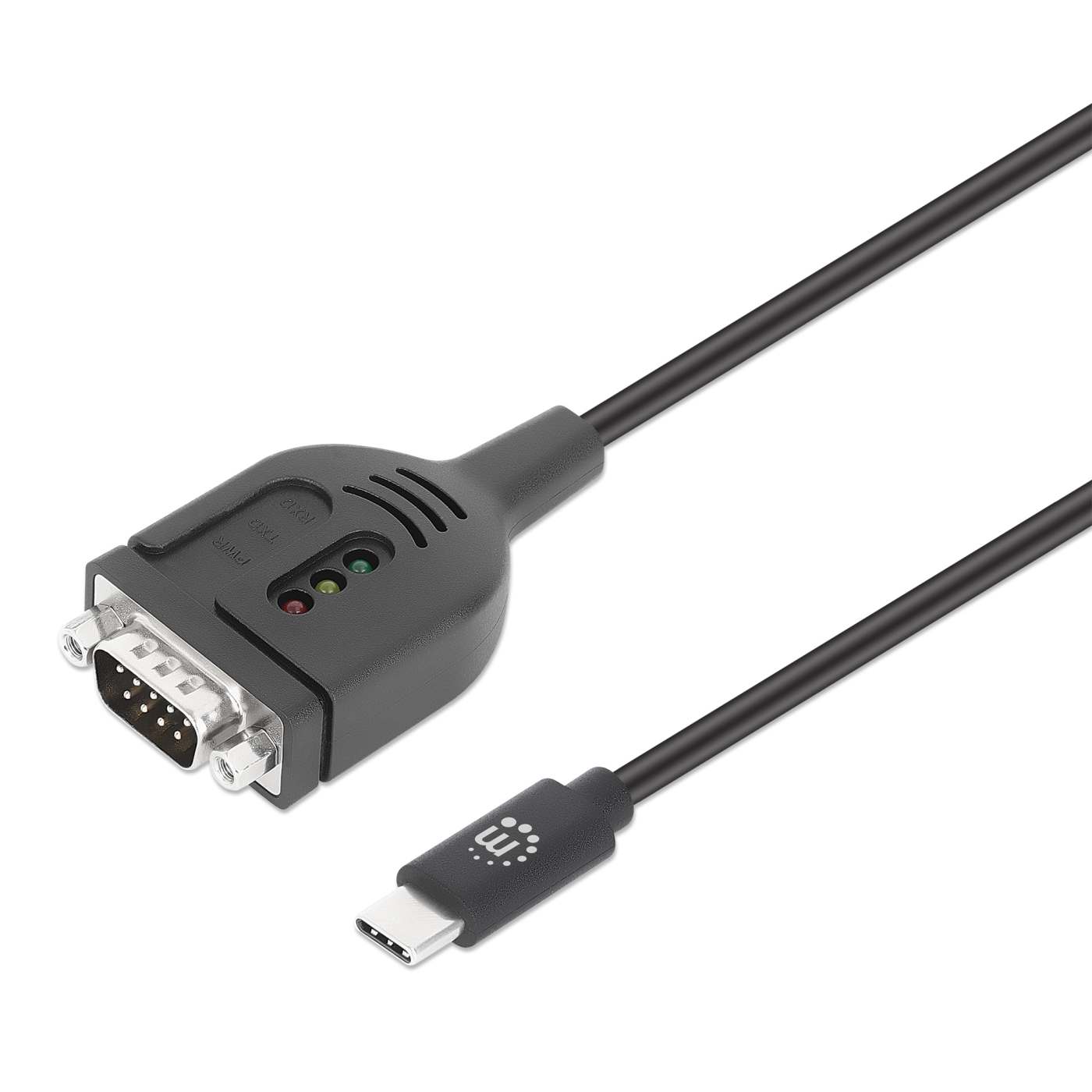 Convertidor USB-C a Serial DB9 / RS232, 1 m Image 1