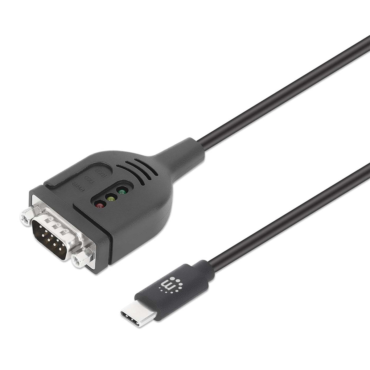 Convertidor USB-C a Serial DB9 / RS232, 1 m Image 1