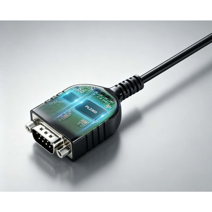 Convertidor USB-C a Serial DB9 / RS232, 1 m Image 4