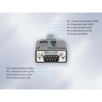 Convertidor USB-C a Serial DB9 / RS232, 1 m Image 6