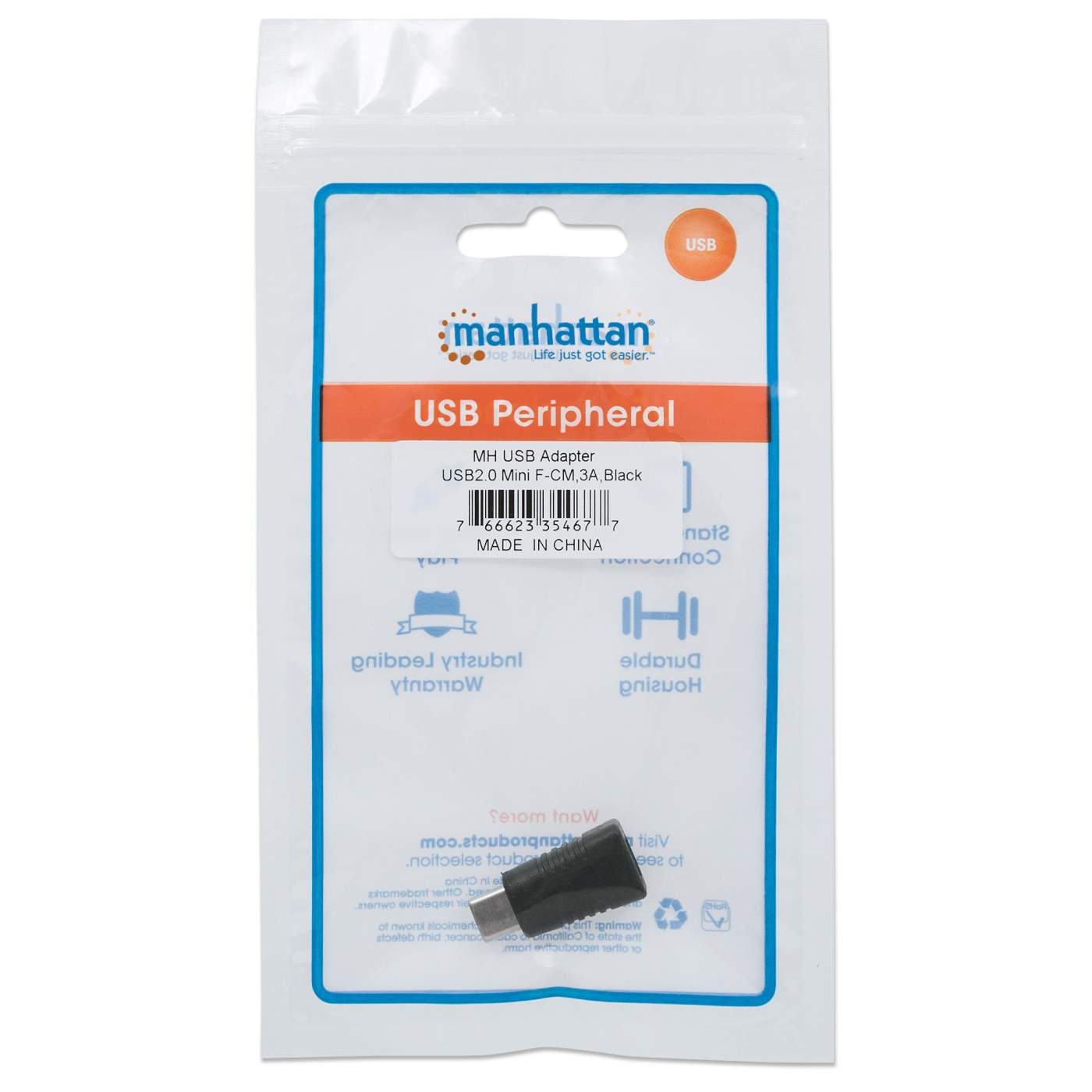 Adaptador para Dispositivos USB-C de Alta Velocidad Packaging Image 2