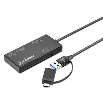 MH Multiport Card Reader with Adapter Image 1