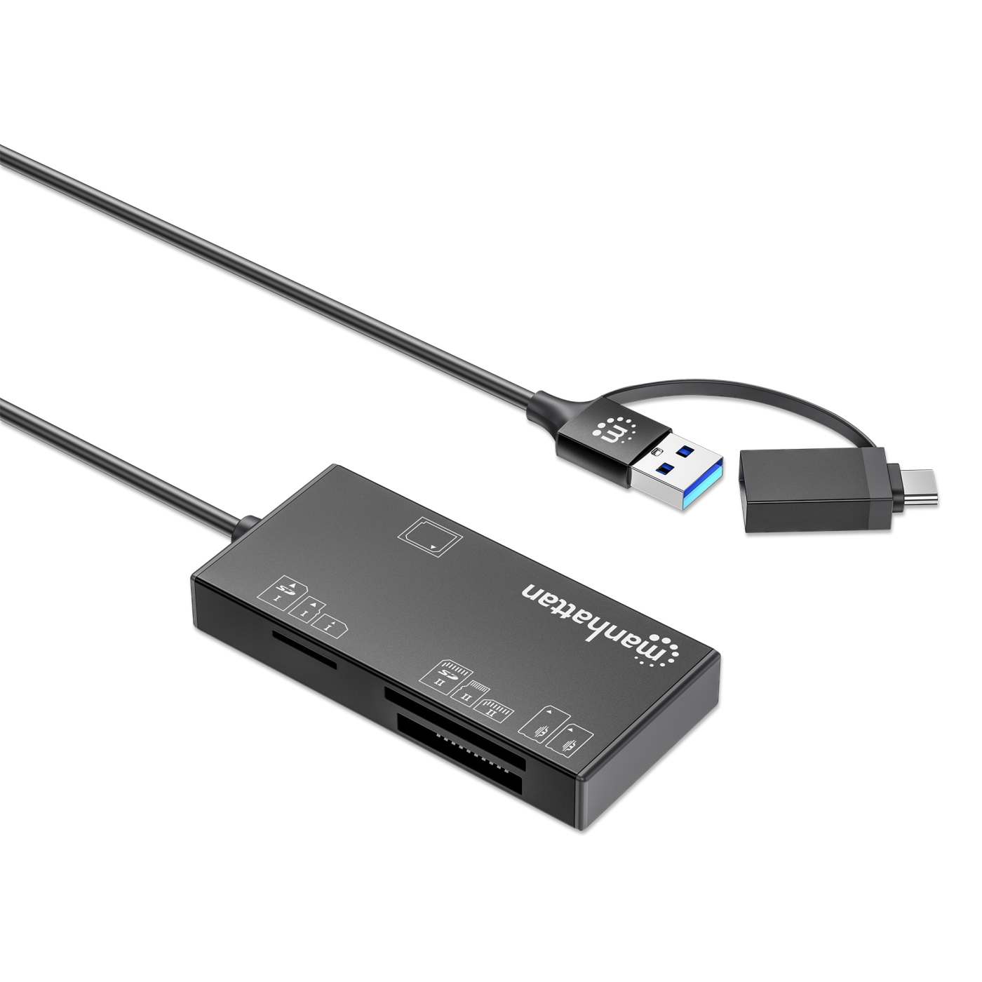 MH Multiport Card Reader with Adapter Image 4