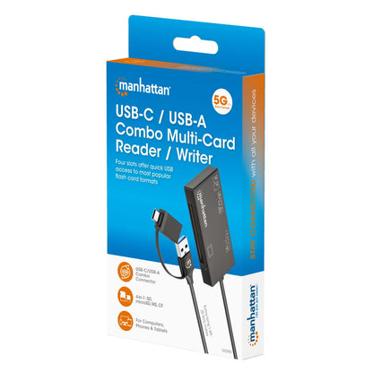 MH Multiport Card Reader with Adapter Packaging Image 2