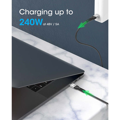 Cable USB4 de USB C a C, 40 Gbps, Video 8K y PD 3.1 para carga de 240 W Image 7