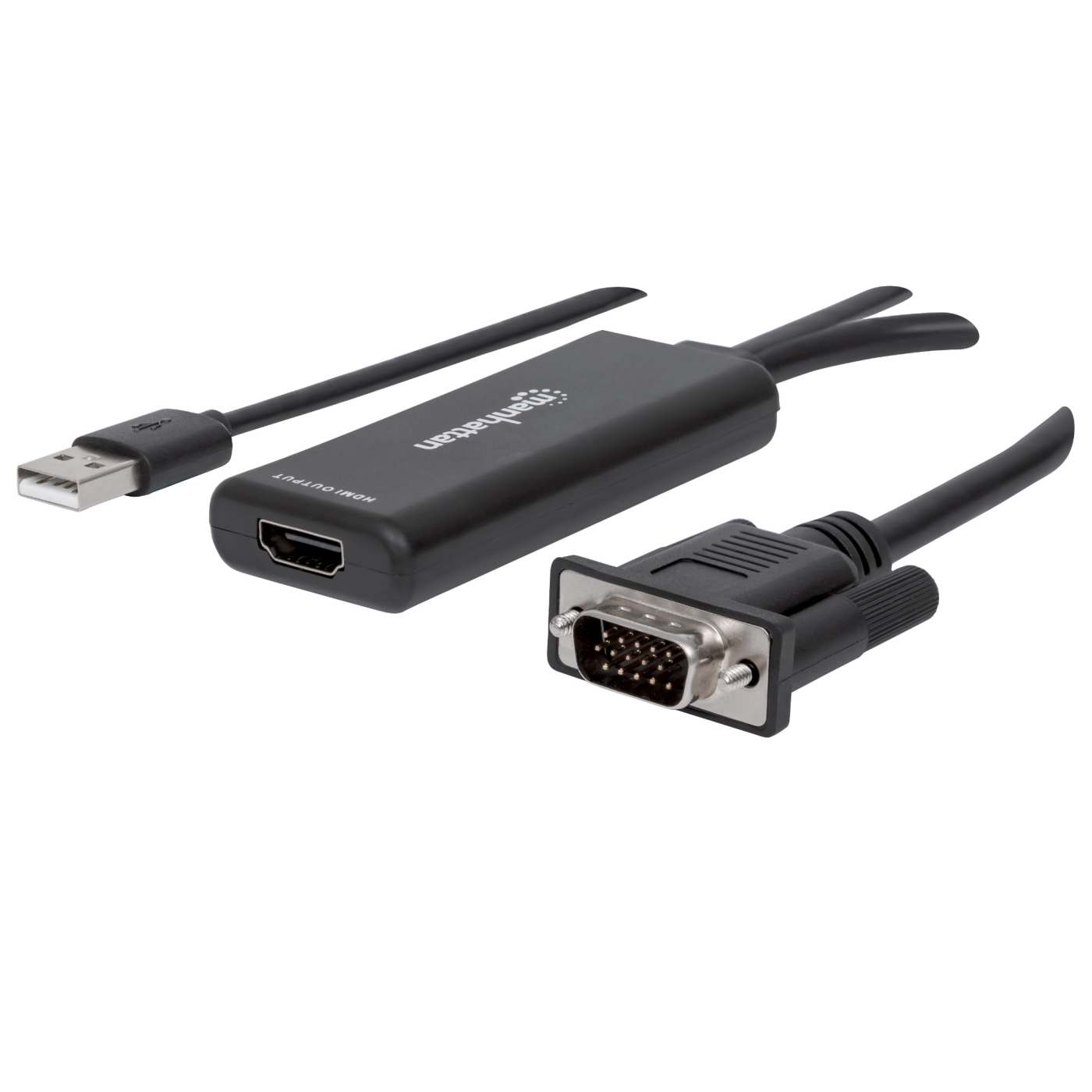 Convertidor de VGA y USB a HDMI Image 1