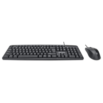 Set de teclado con cable y mouse óptico Image 4