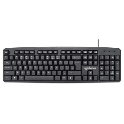 Set de teclado con cable y mouse óptico Image 5